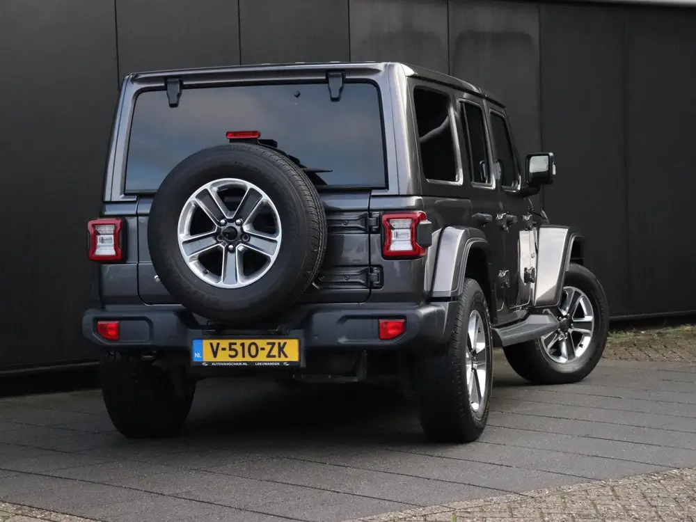 Jeep Wrangler 2.2D Sahara | GRIJS KENTEKEN | LEDER | CAMERA uit 2019, foto 3