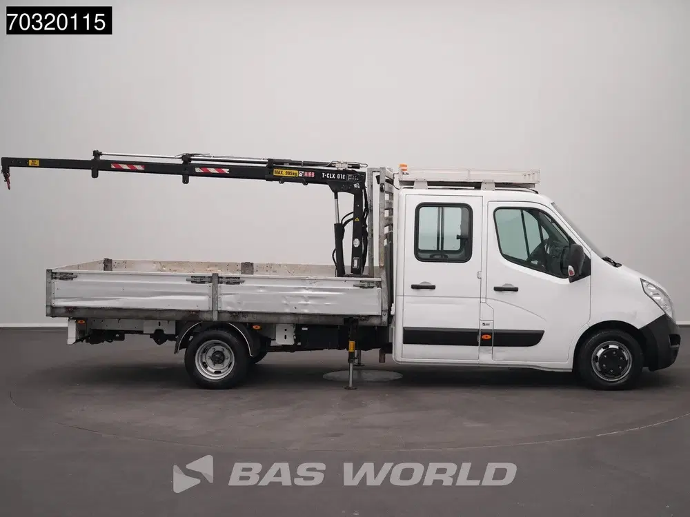 Opel Movano Kraanwagen HIAB T-CLX 018 B-2 Dubbel Cabin uit 2019, foto 7