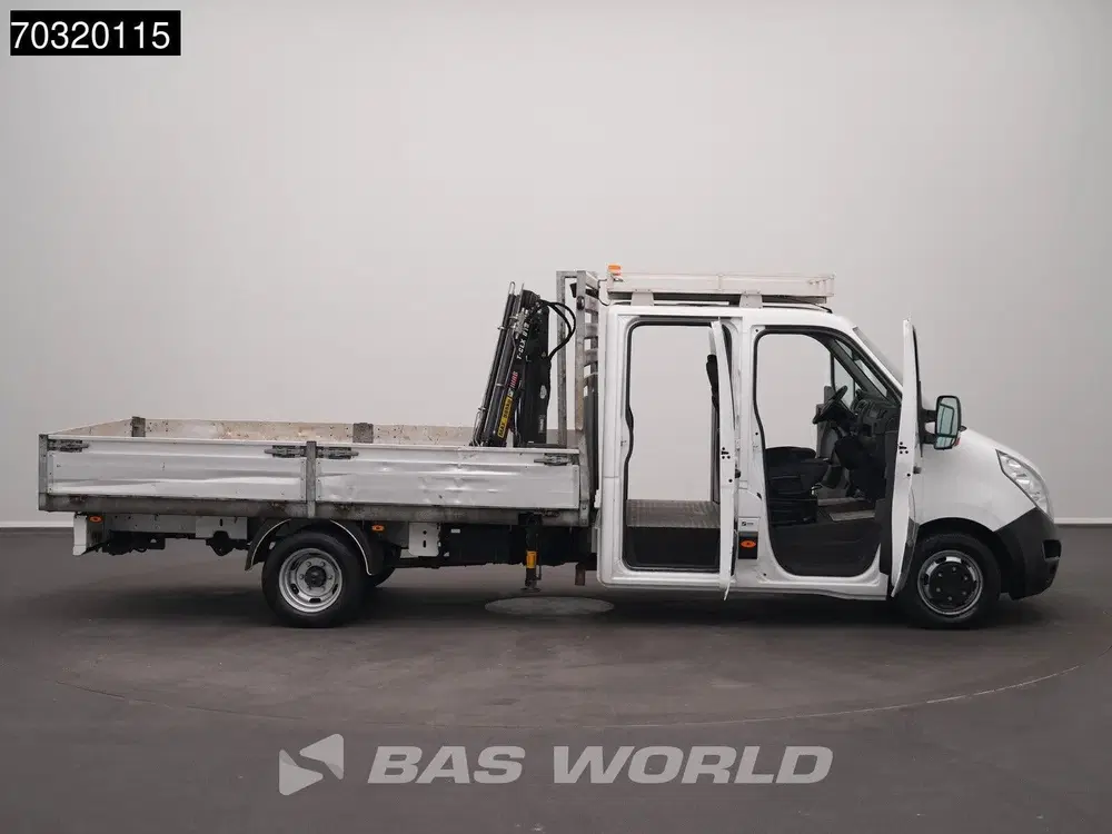 Opel Movano Kraanwagen HIAB T-CLX 018 B-2 Dubbel Cabin uit 2019, foto 8