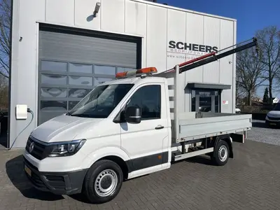 Volkswagen Crafter 2.0 TDI Pick-up met laadkraan (bj 2020) uit 2020