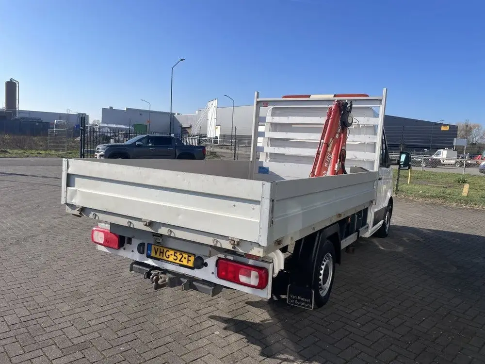 Volkswagen Crafter 2.0 TDI Pick-up met laadkraan (bj 2020) uit 2020, foto 3