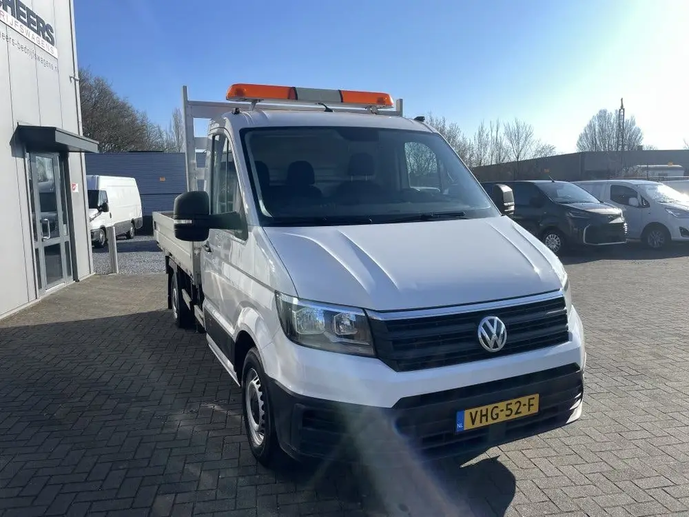 Volkswagen Crafter 2.0 TDI Pick-up met laadkraan (bj 2020) uit 2020, foto 4