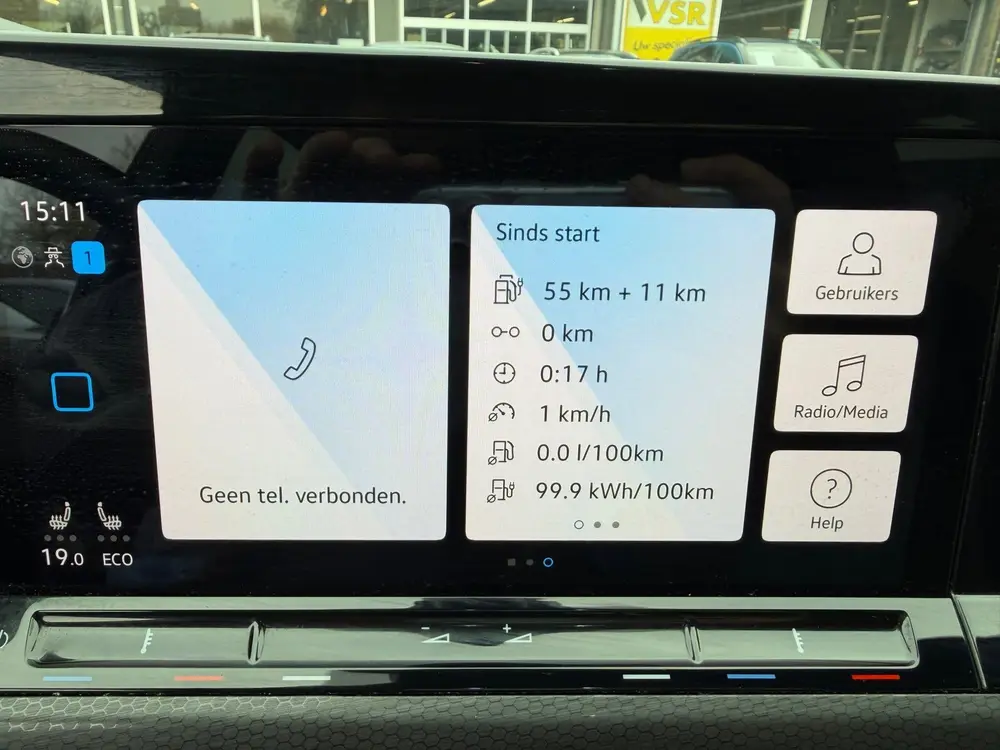 Volkswagen Golf 1.4 eHybrid GTE|Sfeerverlichting|Cruise|Stoe uit 2021, foto 20
