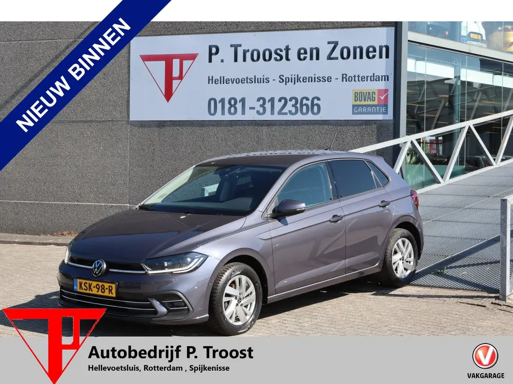 Volkswagen Polo 1.0 TSI Style Automaat/Apple carplay/Stoelve uit 2023