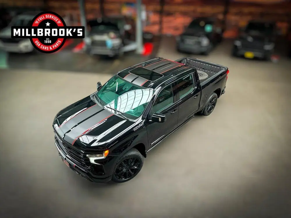 Chevrolet Silverado High Country Black Edition 6.2 V8 420 PK uit 2024, foto 12