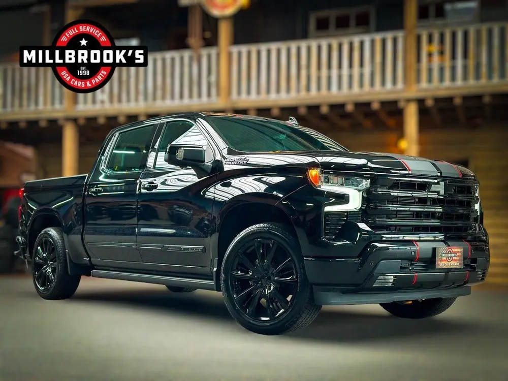 Chevrolet Silverado High Country Black Edition 6.2 V8 420 PK uit 2024, foto 13