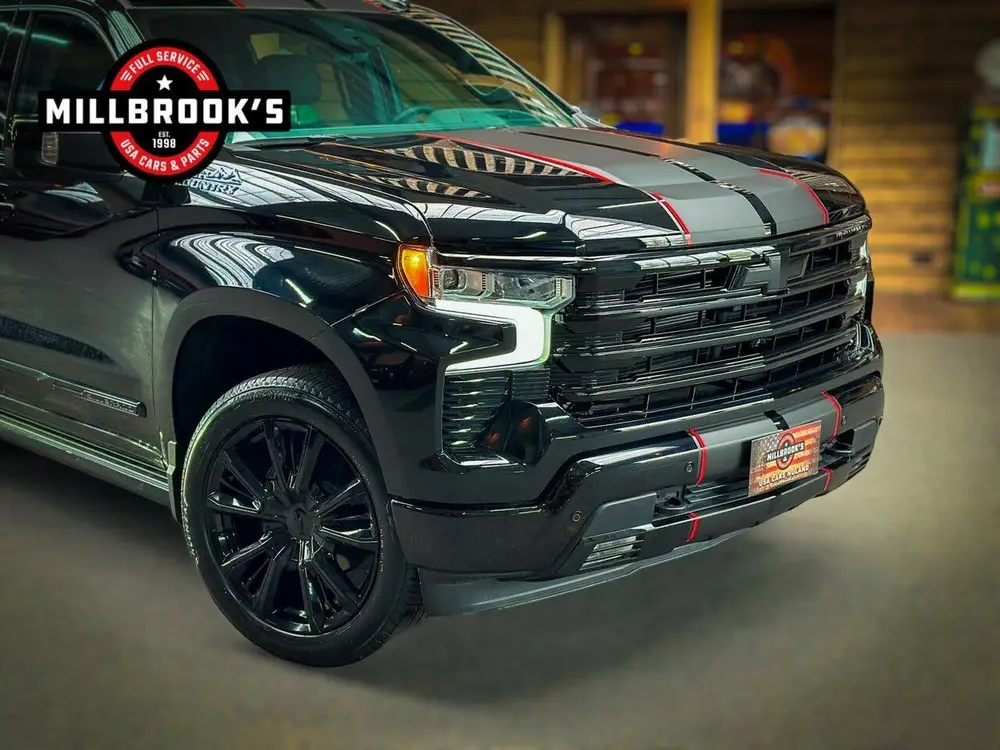Chevrolet Silverado High Country Black Edition 6.2 V8 420 PK uit 2024, foto 15