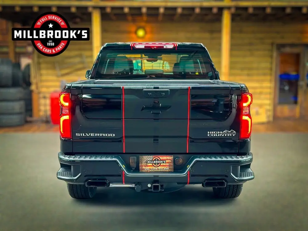 Chevrolet Silverado High Country Black Edition 6.2 V8 420 PK uit 2024, foto 9