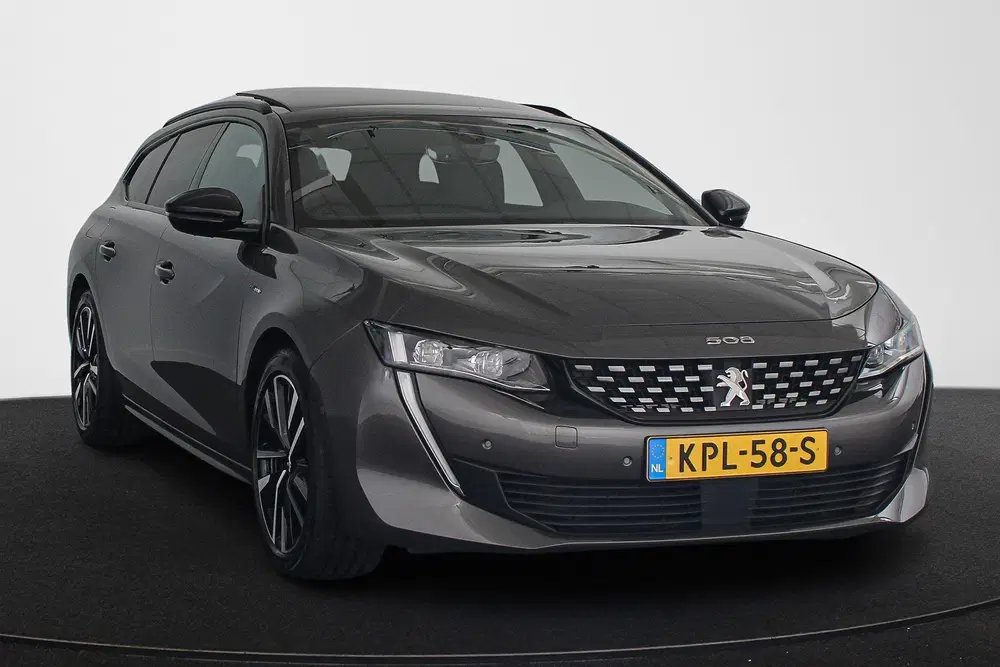 Peugeot 508 1.6 HYbrid GT Line 225PK Panoramadak Nappa uit 2022, foto 2