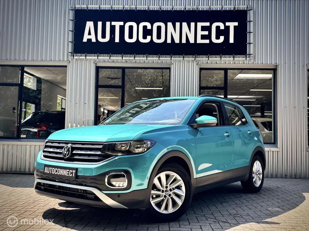 Volkswagen T-Cross 1.5 TSI Style. 150 PK AUTOMAAT, NAVI, CRU uit 2022