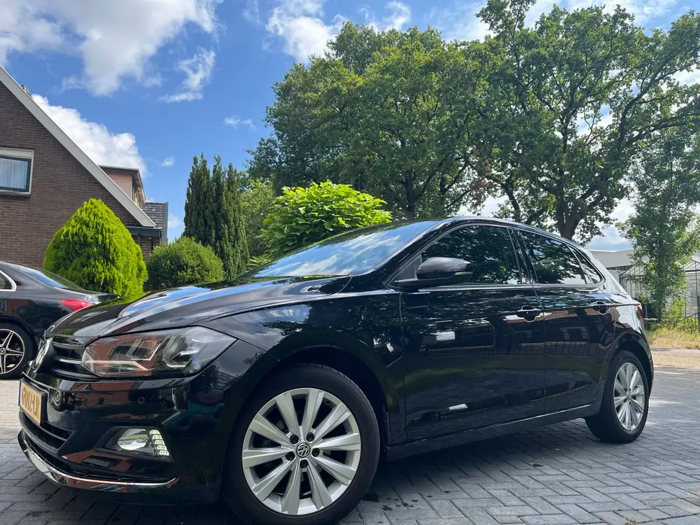 Volkswagen Polo Highline 1.0 TSI 95pk 2019 Zwart uit 2019