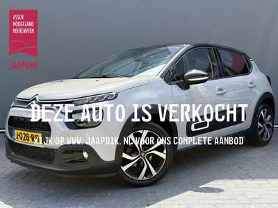 Citroën C3 BWJ 2020 1.2 PureTech 111 PK Shine AUTOMAA uit 2020