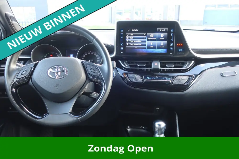 Toyota C-Hr 1.8 Hybrid Style 2e EIG_LED_JBL_LEDER_CAM_NAVI. uit 2019, foto 12