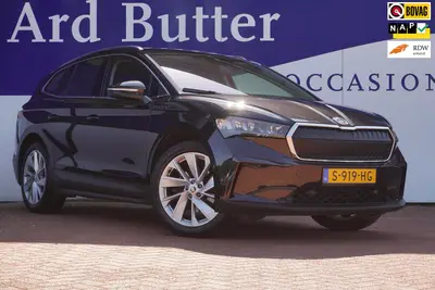 Skoda Enyaq 60+Led+Navigatie+Camera+Leder+stoel-verw = uit 2023
