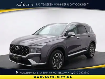 Hyundai SANTA FE 1.6 T-GDI HEV 230PK Premium Sky 7p l Leder uit 2021