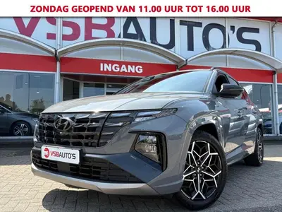 Hyundai TUCSON 1.6 T-GDI MHEV N-LINE 180PK NARDO-GREY NAV uit 2021