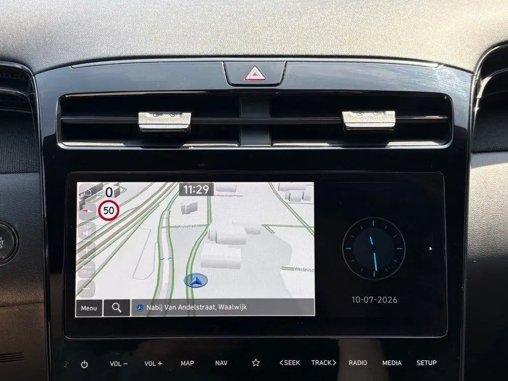 Hyundai TUCSON 1.6 T-GDI MHEV N-LINE 180PK NARDO-GREY NAV uit 2021, foto 7