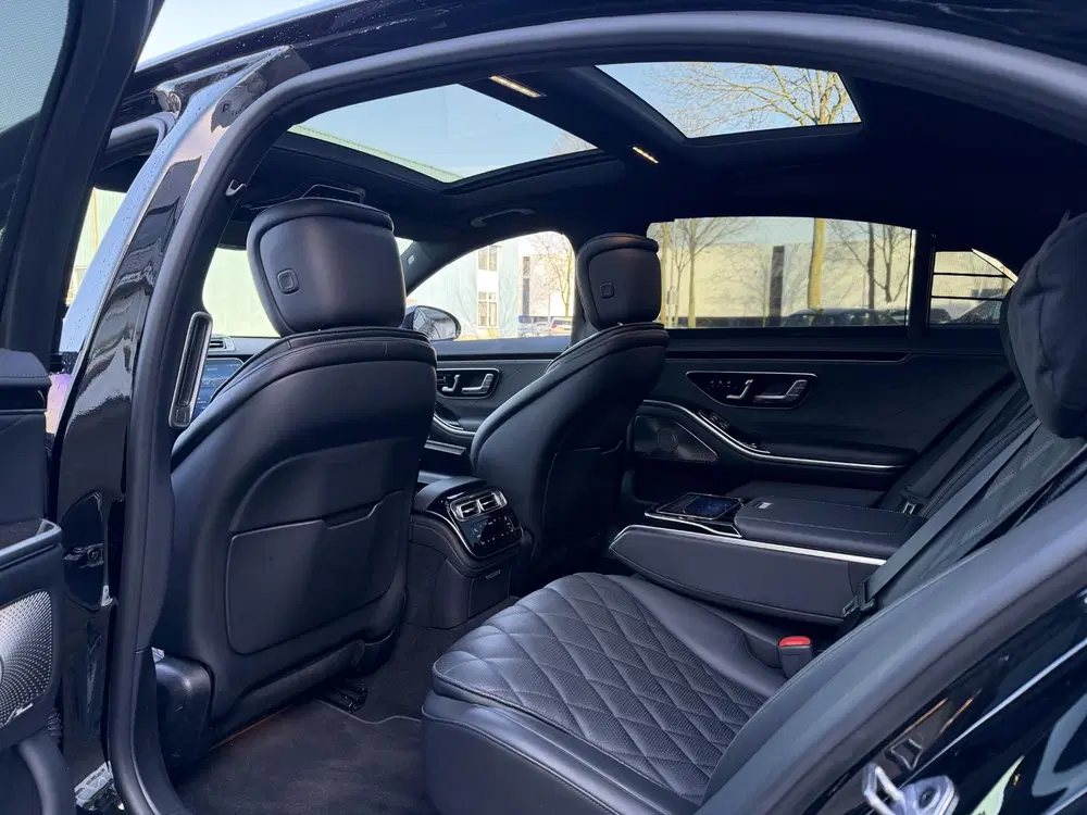 Mercedes-Benz S-Klasse 580 4MATIC Lang AMG Line 4 wiel sturi uit 2022, foto 18