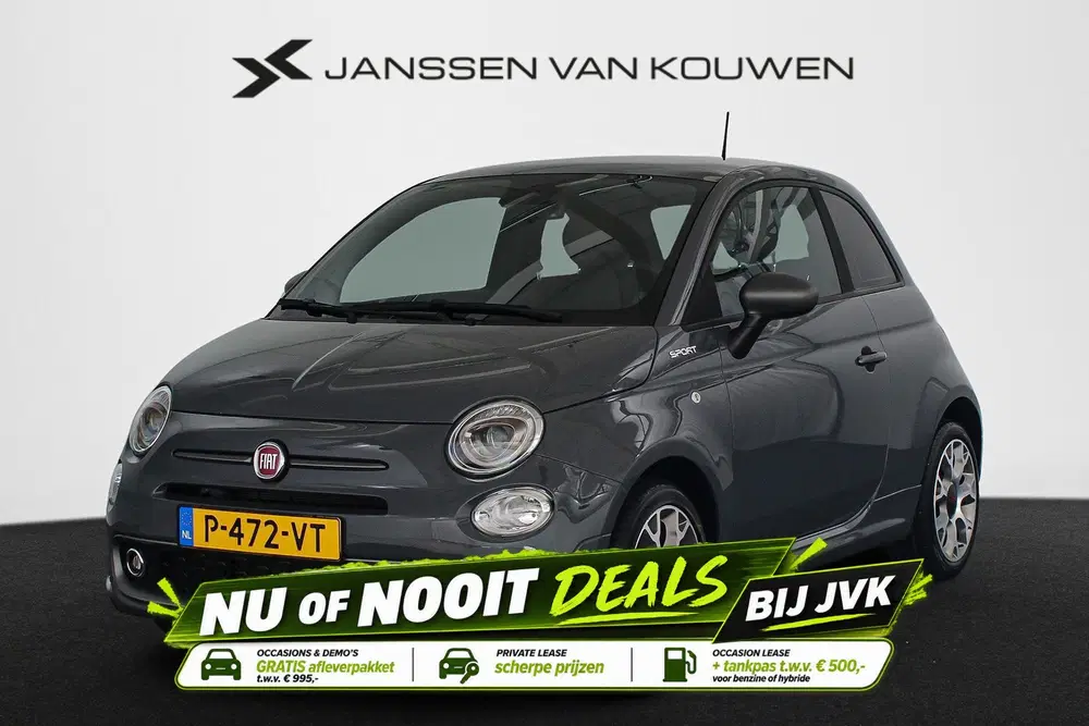 Fiat 500 1.0 Hybrid Sport Panoramadak Climate Contr uit 2022