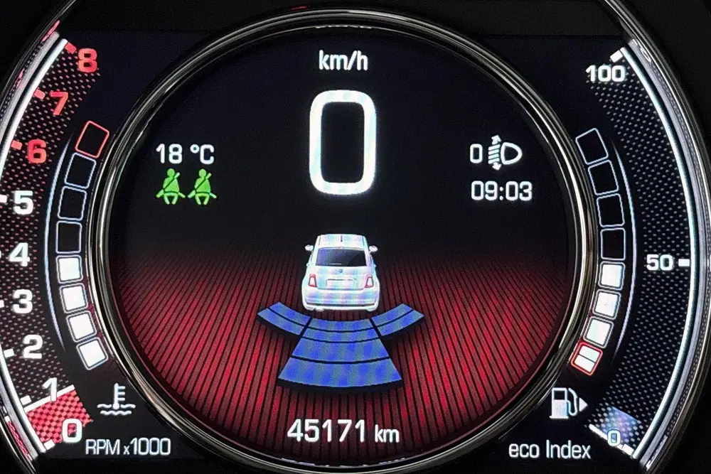 Fiat 500 1.0 Hybrid Sport Panoramadak Climate Contr uit 2022, foto 16