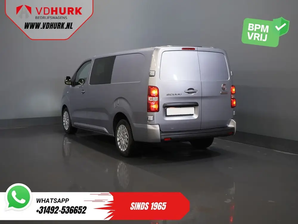 Fiat Scudo 2.0 MJ 145 pk DC Dubbel Cabine 6 Pers/ Camera/ Cr uit 2023, foto 2