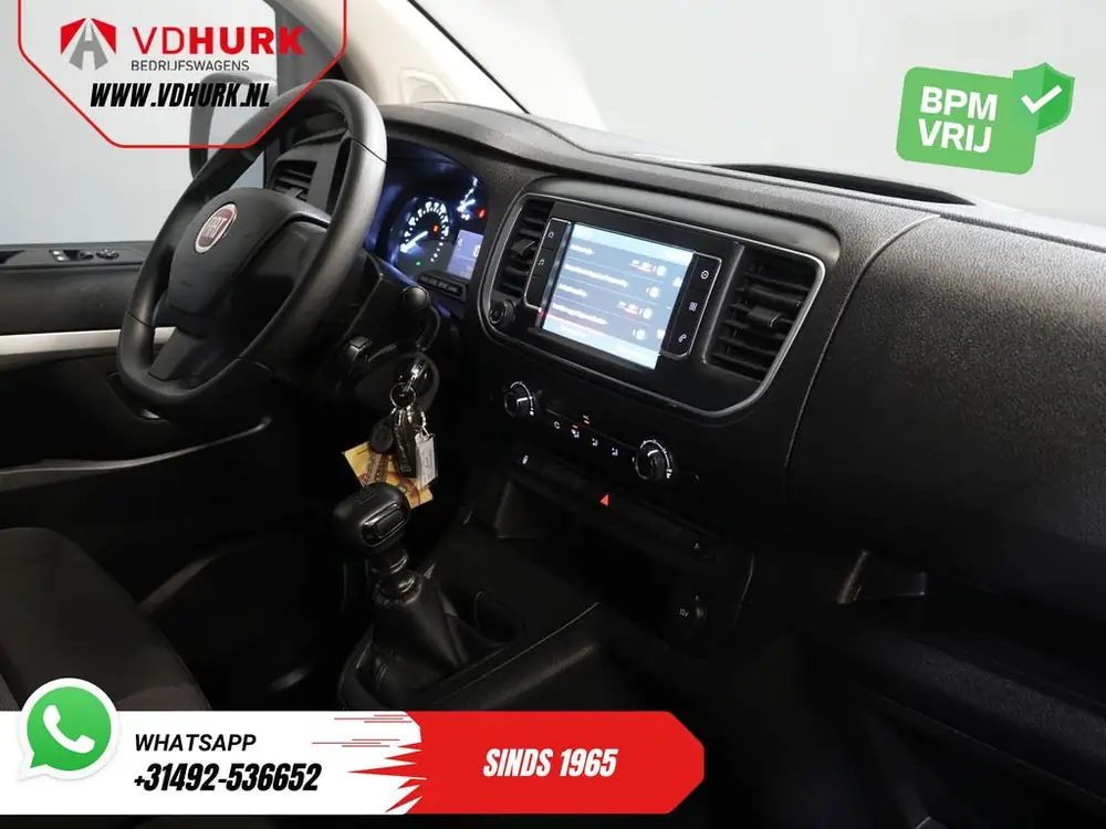 Fiat Scudo 2.0 MJ 145 pk DC Dubbel Cabine 6 Pers/ Camera/ Cr uit 2023, foto 3