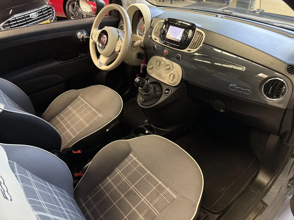 Fiat 500 0.9 TwinAir Turbo Lounge Airco, Cruise, Pano, Navi uit 2019, foto 17