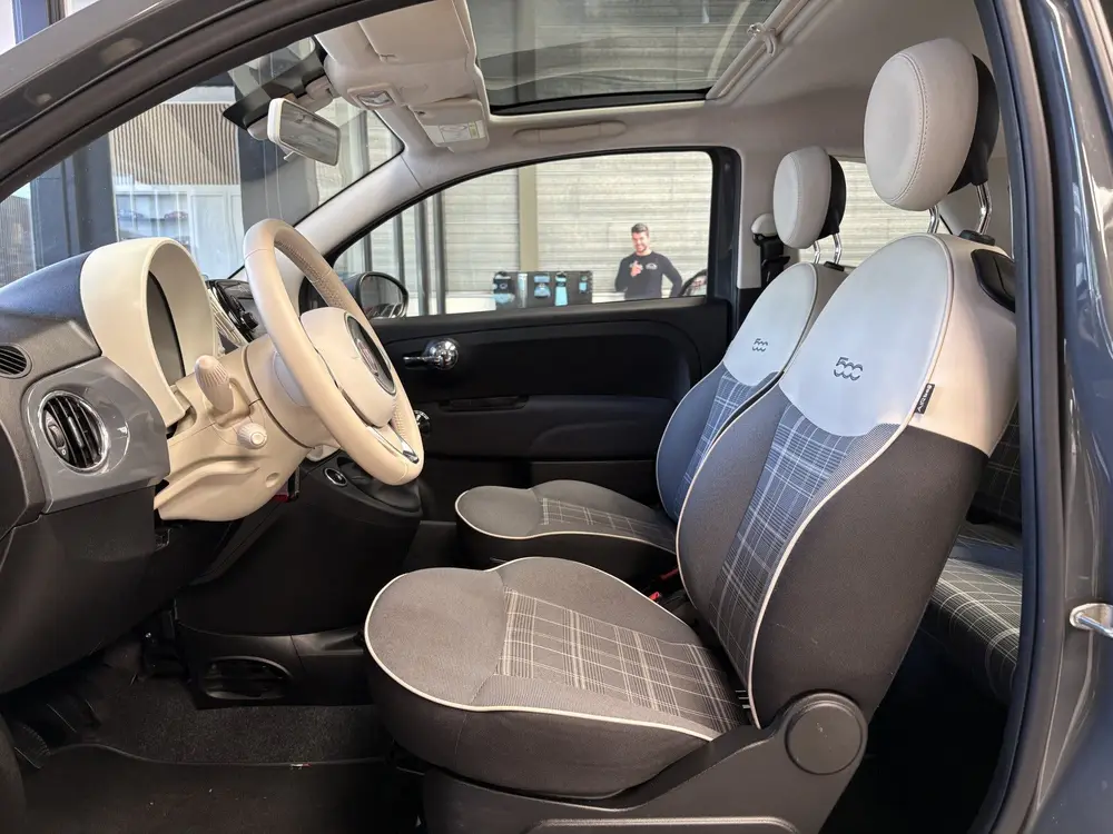 Fiat 500 0.9 TwinAir Turbo Lounge Airco, Cruise, Pano, Navi uit 2019, foto 19