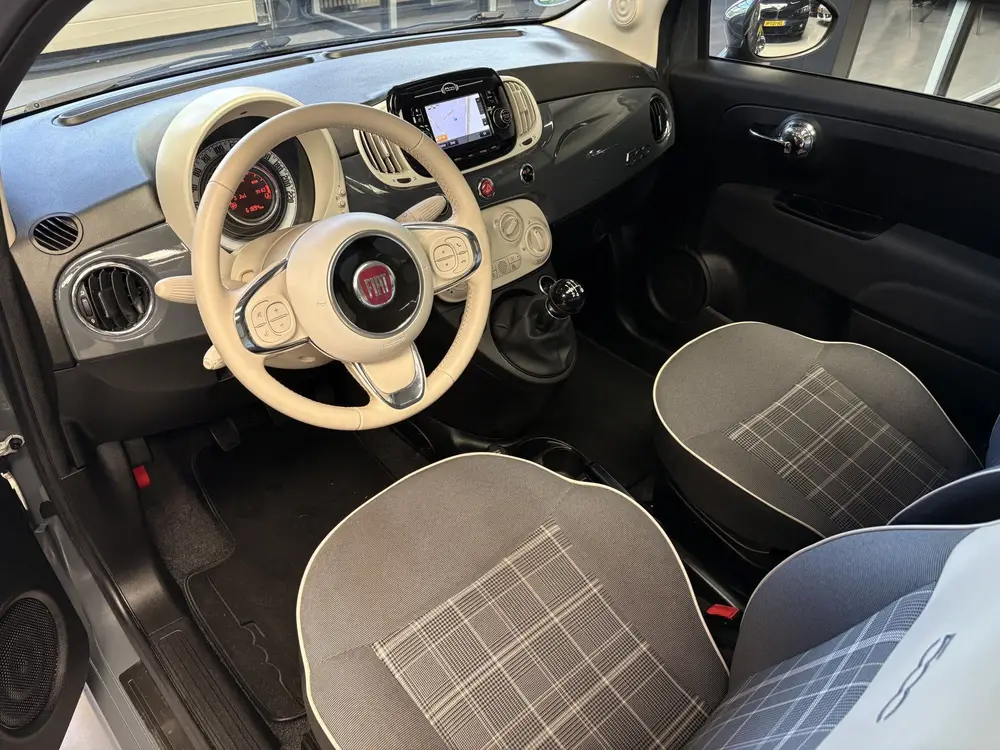 Fiat 500 0.9 TwinAir Turbo Lounge Airco, Cruise, Pano, Navi uit 2019, foto 3