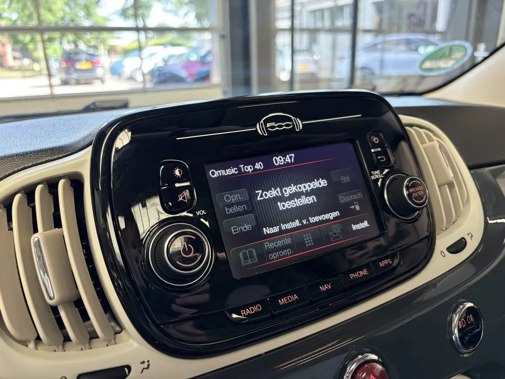 Fiat 500 0.9 TwinAir Turbo Lounge Airco, Cruise, Pano, Navi uit 2019, foto 8