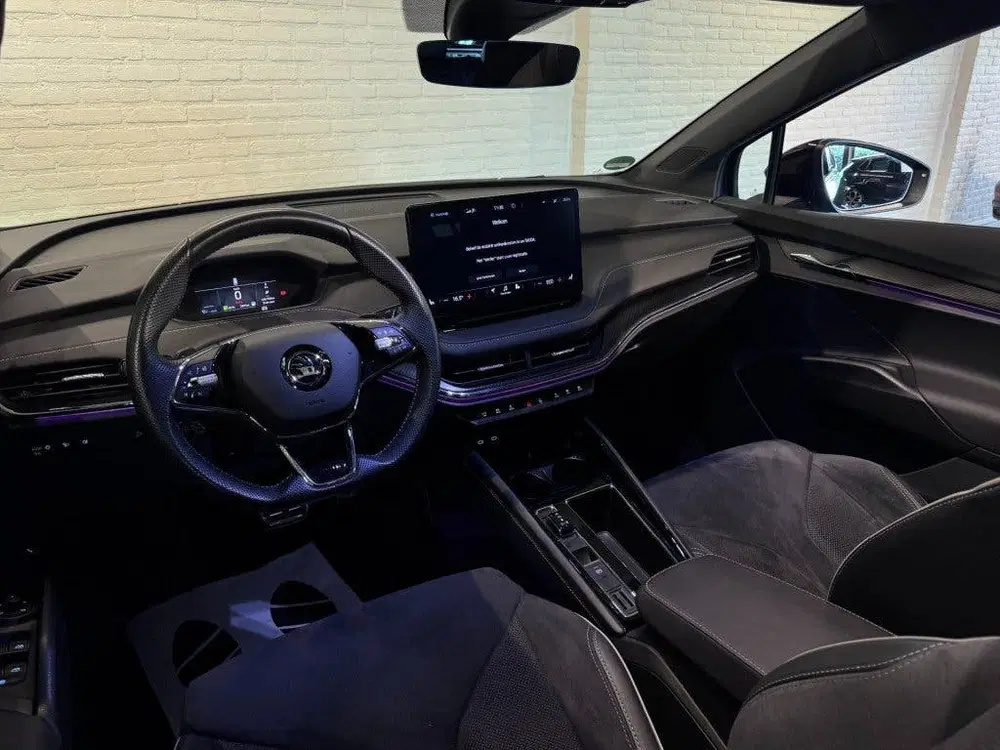 Skoda Enyaq iV 80 Sportline 204pk 95% BTW Warmtepomp P uit 2022, foto 13