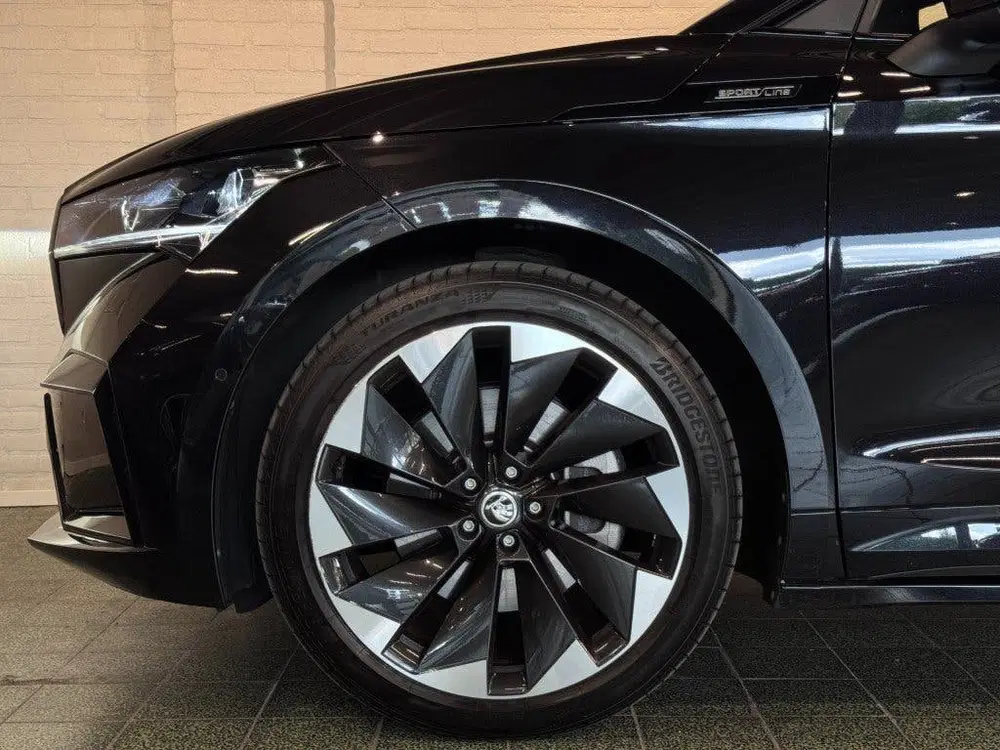Skoda Enyaq iV 80 Sportline 204pk 95% BTW Warmtepomp P uit 2022, foto 9
