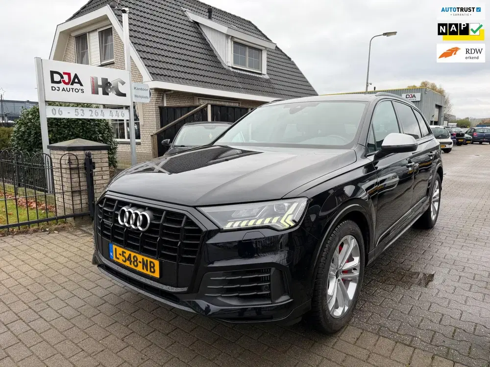 Audi Q7 55 TFSI e quattro Pro Line Plus met Trekha uit 2021