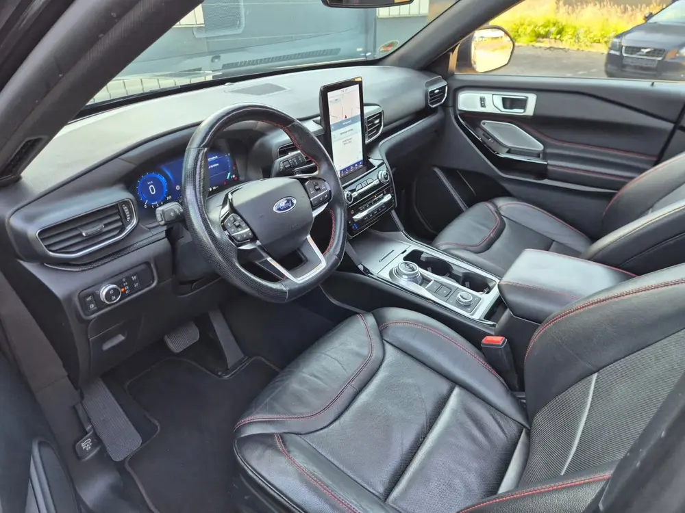 Ford Explorer 3.0 V6 EcoBoost PHEV ST-Line Pano Memory M uit 2021, foto 11