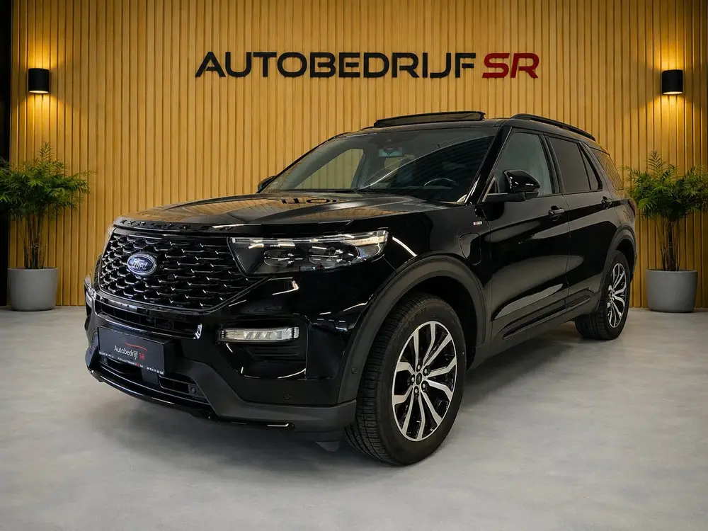 Ford Explorer 3.0 V6 EcoBoost PHEV ST-Line Pano Memory M uit 2021, foto 4
