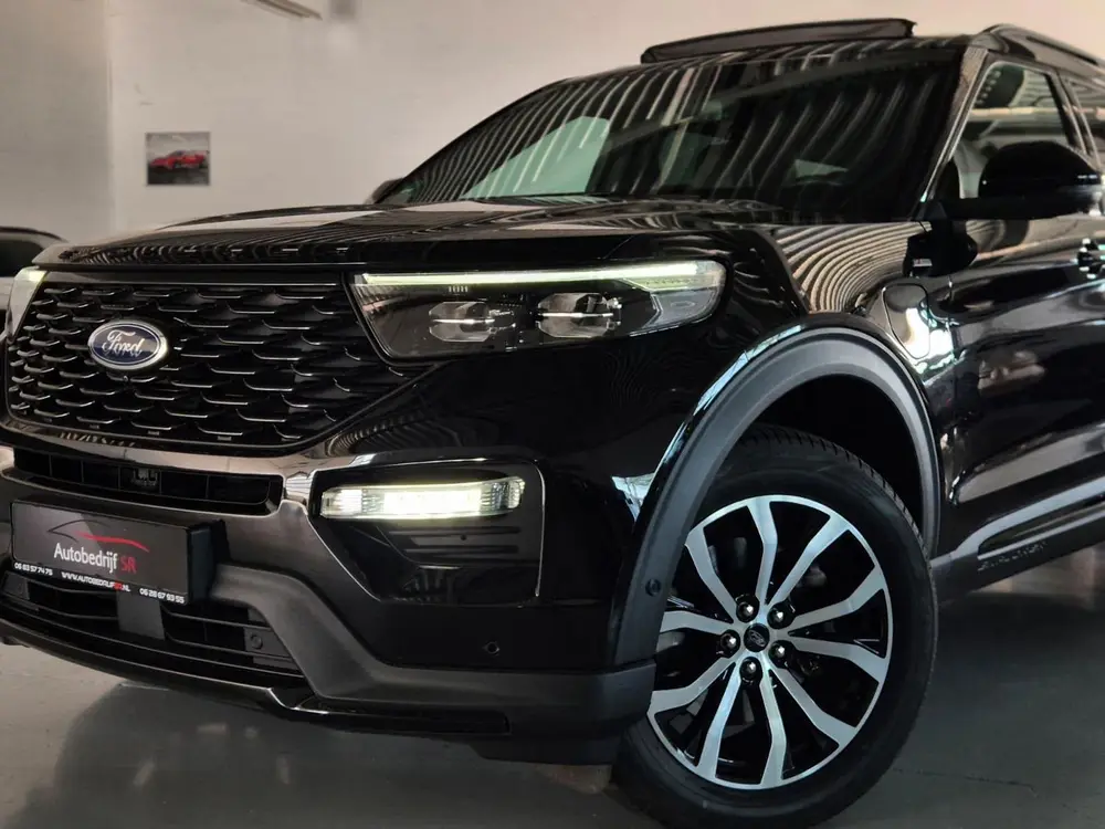 Ford Explorer 3.0 V6 EcoBoost PHEV ST-Line Pano Memory M uit 2021, foto 9