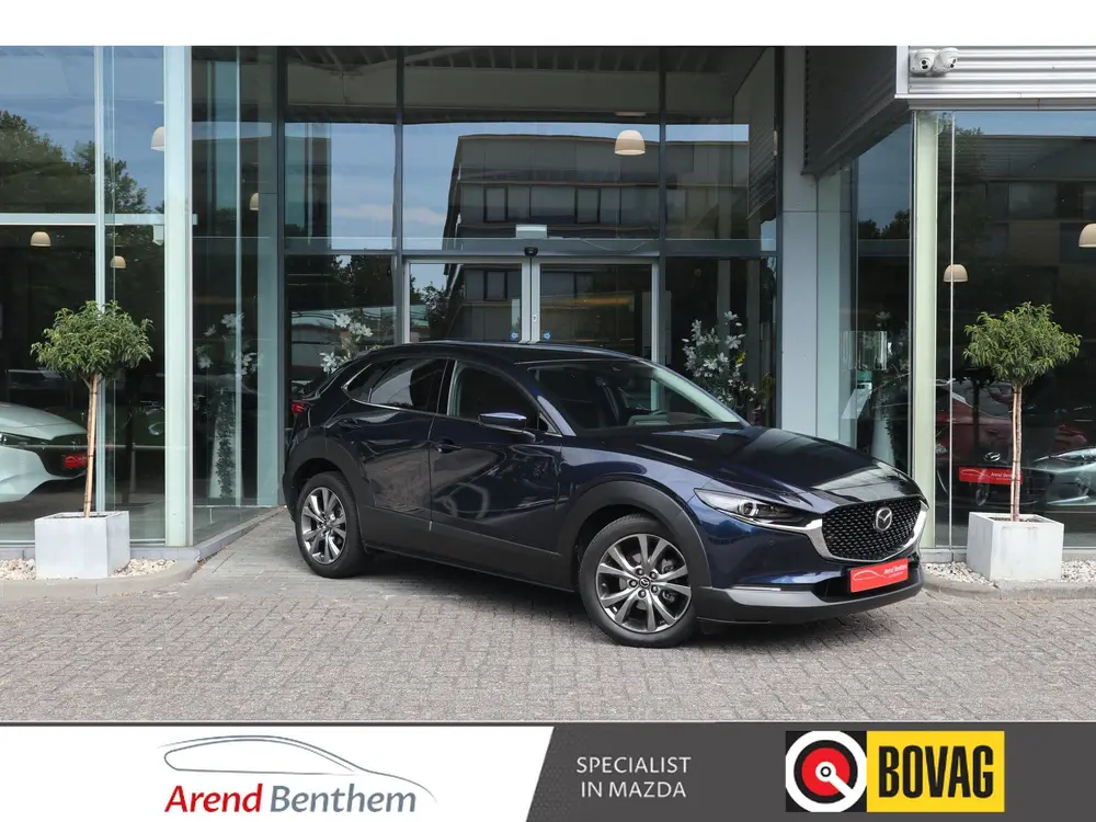 Mazda CX-30 2.0 e-SkyActiv-X M Hybrid Luxury Leer / 360 Came uit 2019