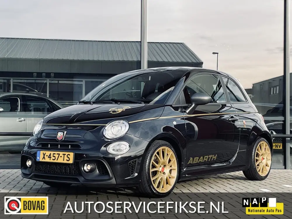 Abarth 595 1.4 T-JET SCORPIONEORO | LEER | HISTORIE AANWEZIG uit 2021