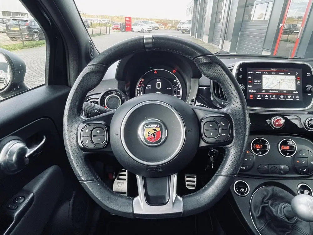 Abarth 595 1.4 T-JET SCORPIONEORO | LEER | HISTORIE AANWEZIG uit 2021, foto 12