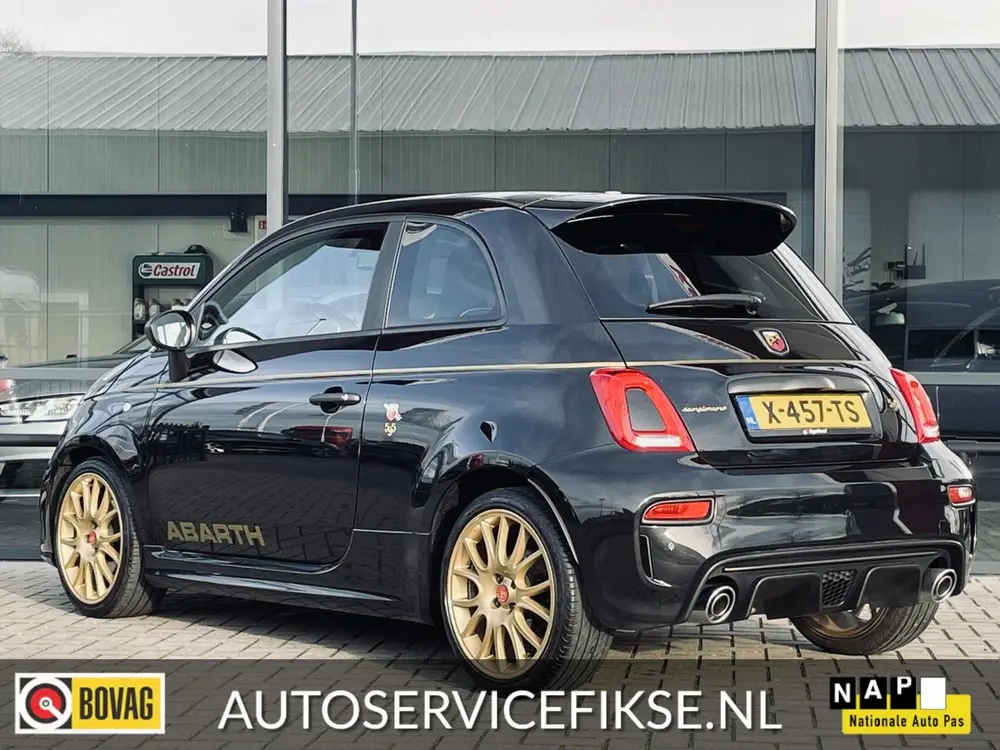 Abarth 595 1.4 T-JET SCORPIONEORO | LEER | HISTORIE AANWEZIG uit 2021, foto 2
