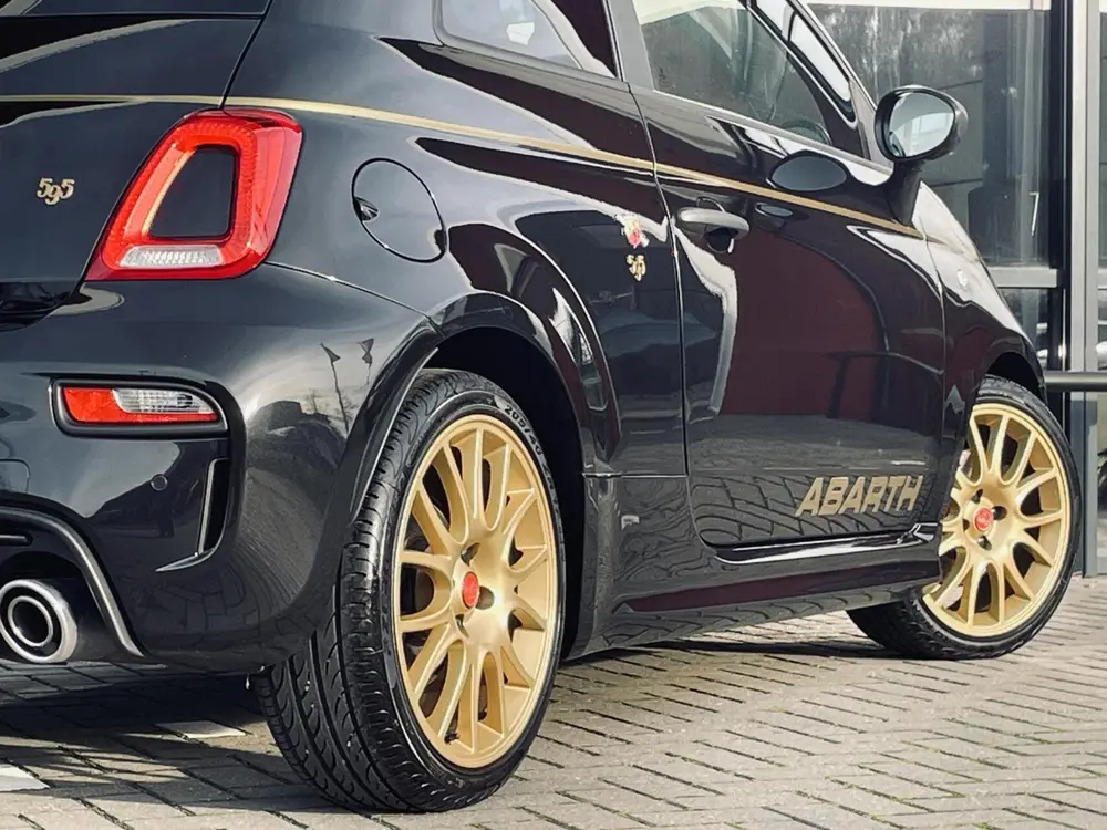 Abarth 595 1.4 T-JET SCORPIONEORO | LEER | HISTORIE AANWEZIG uit 2021, foto 8