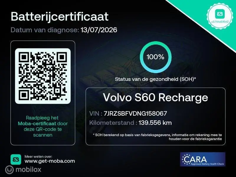 Volvo S60 2.0 Recharge T6 AWD R-Design uit 2021, foto 4