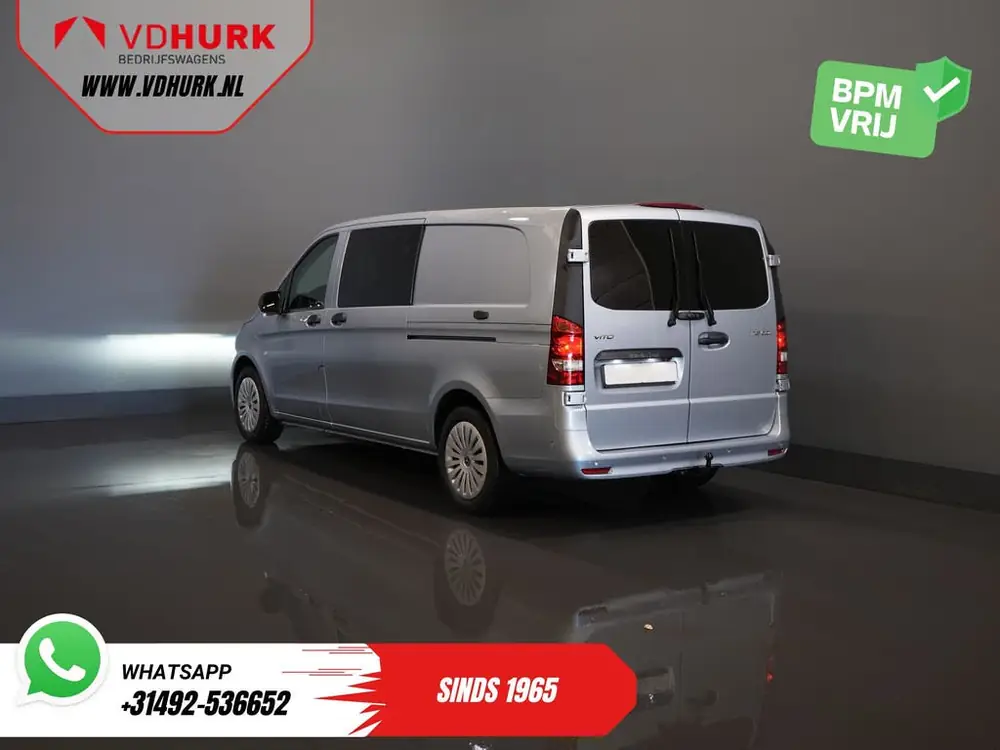 Mercedes-Benz Vito 116 CDI Aut. L3 DC Dubbel Cabine BPM VRIJ uit 2024, foto 2