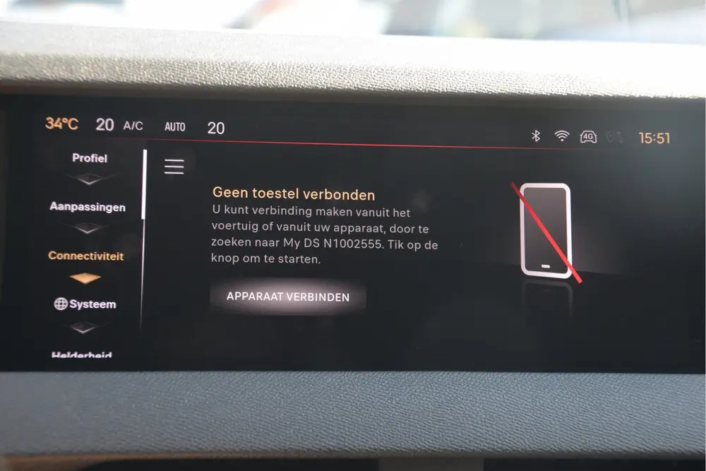 DS Automobiles DS 4 DS DS 4 1.2 PureTech Bastille Carplay uit 2022, foto 20