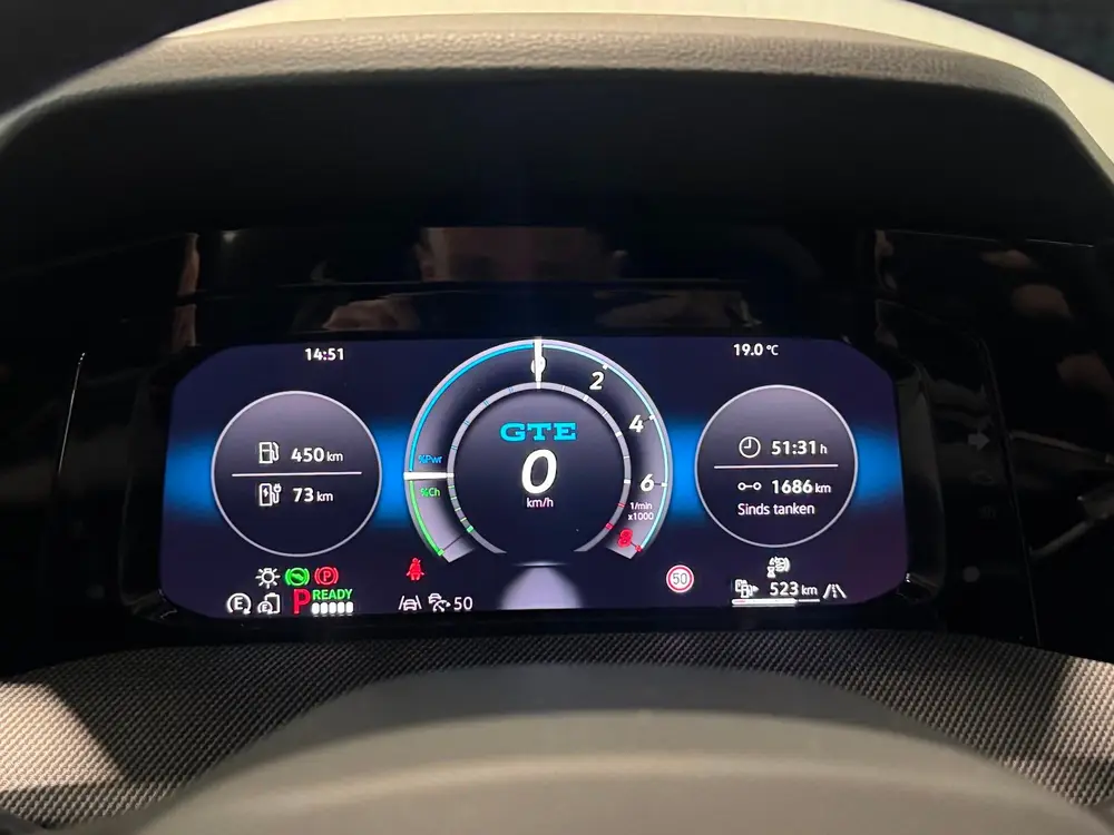 Volkswagen Golf 1.5 eHybrid GTE | HUD | PANO | NARDO GREY | uit 2025, foto 17