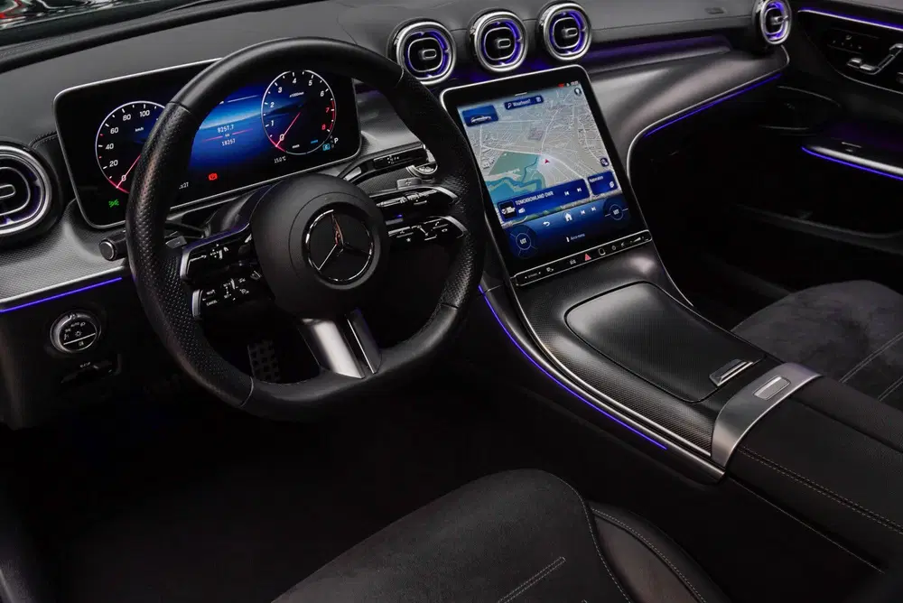 Mercedes-Benz C-Klasse 180 AMG Line Panodak Leer 360 uit 2024, foto 13