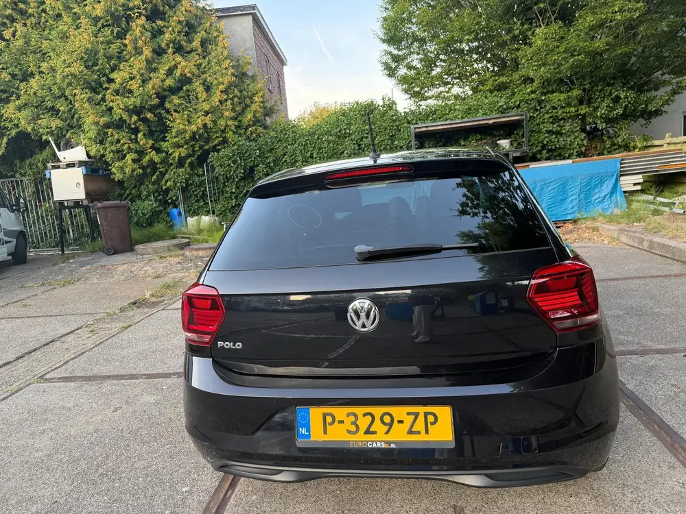 Volkswagen Polo 1.0 TSI 95pk 7-DSG 2019 Zwart uit 2019, foto 2