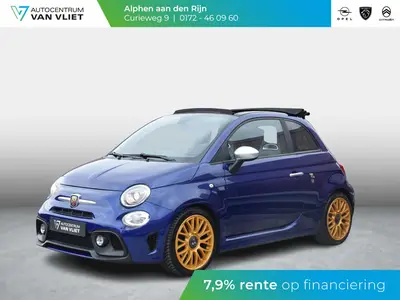 Fiat 500 1.4 T-Jet Abarth Turismo 595 | ZWART LEDEREN BEKL uit 2019