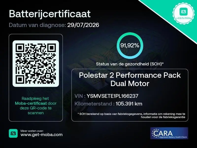 Polestar 2 Long Range Dual Motor Performance 476pk 78 uit 2023, foto 5