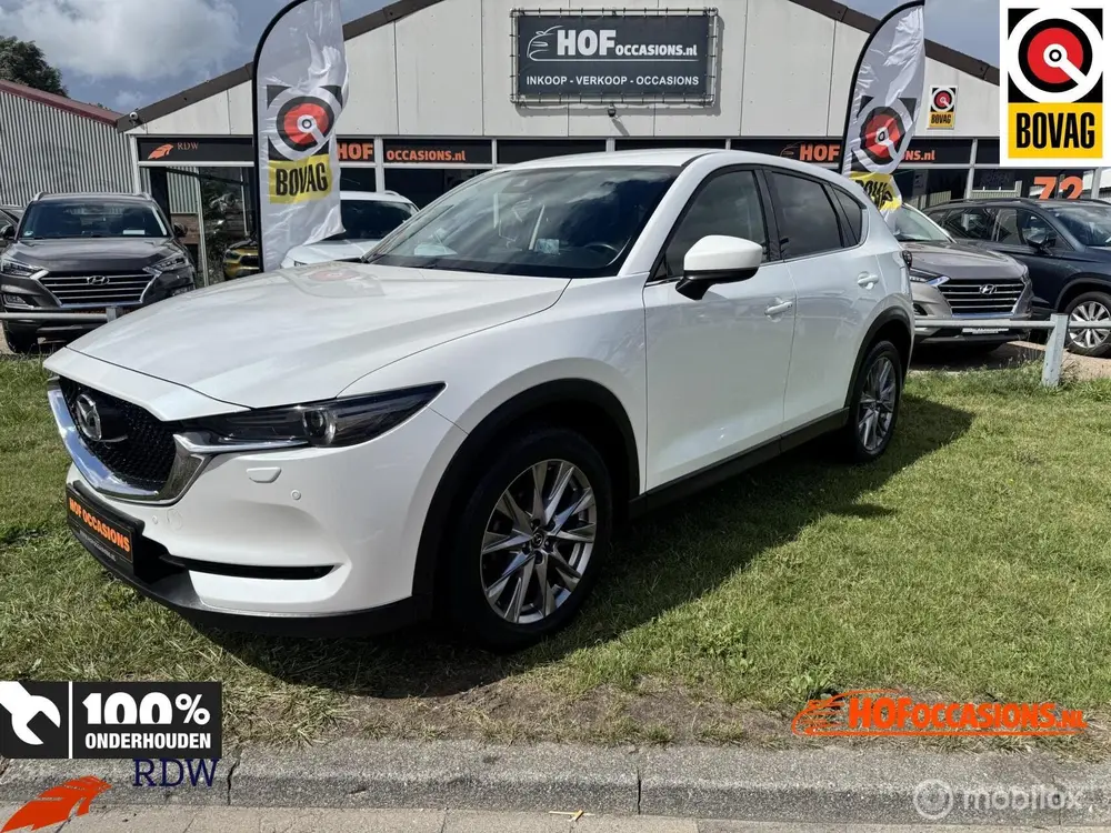 Mazda CX-5 2.0 SkyActiv-G 165 TS+ 360 CAM / CARPLAY / LEDER uit 2019